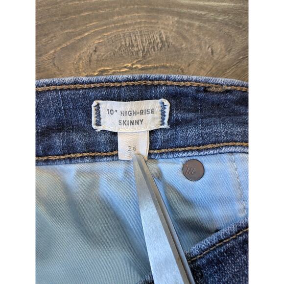 Madewell Jeans Sz 26 High Rise Skinny - Picture 4 of 7